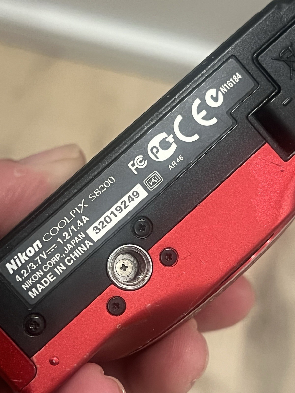 Nikon Coolpix S8200 16.1MP Compact Red Camera – 14x Optical Zoom 1080p HD Video