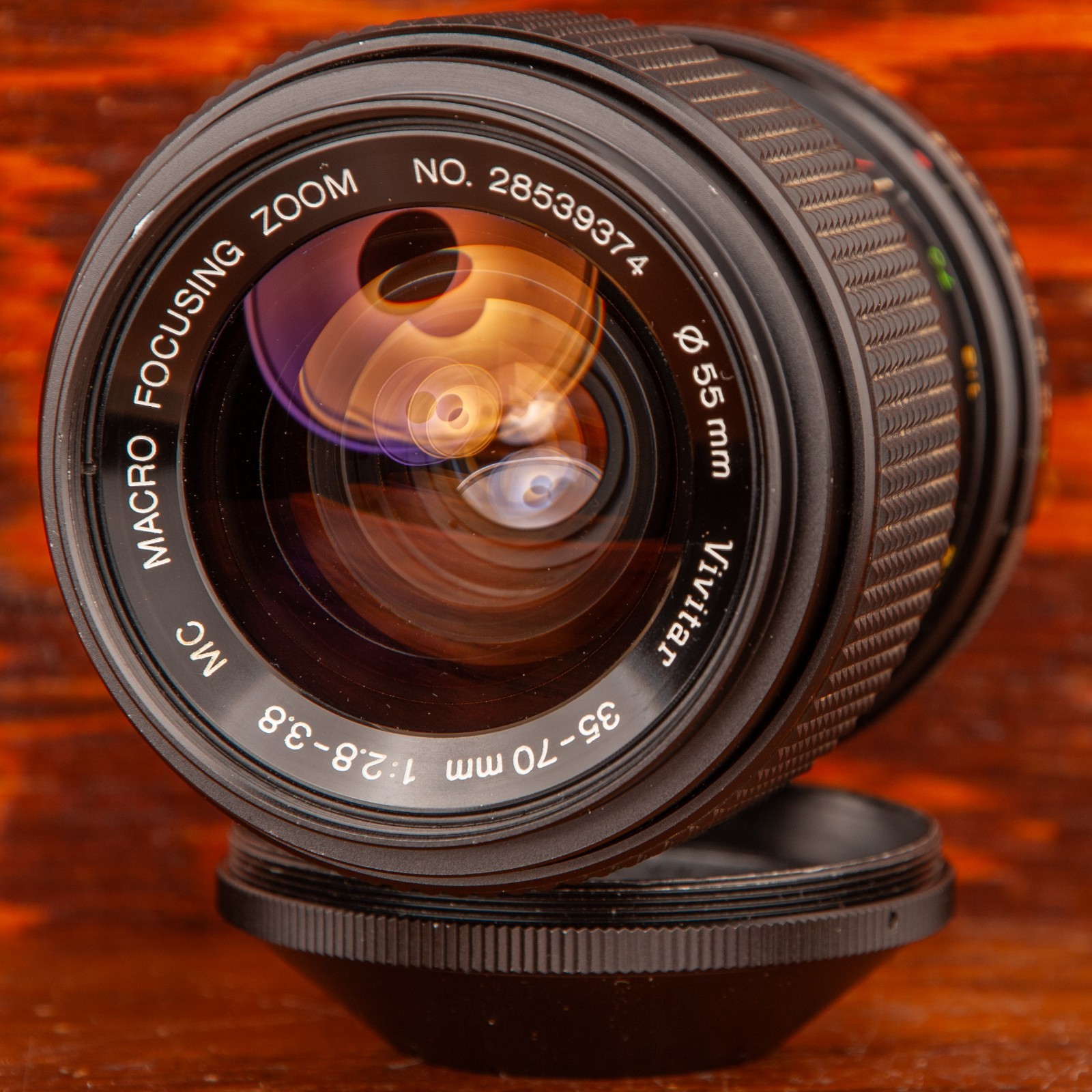 Vivitar 35-70mm 2.8-3.8 Pentax K Mount Kit Zoom Lens Tested Working