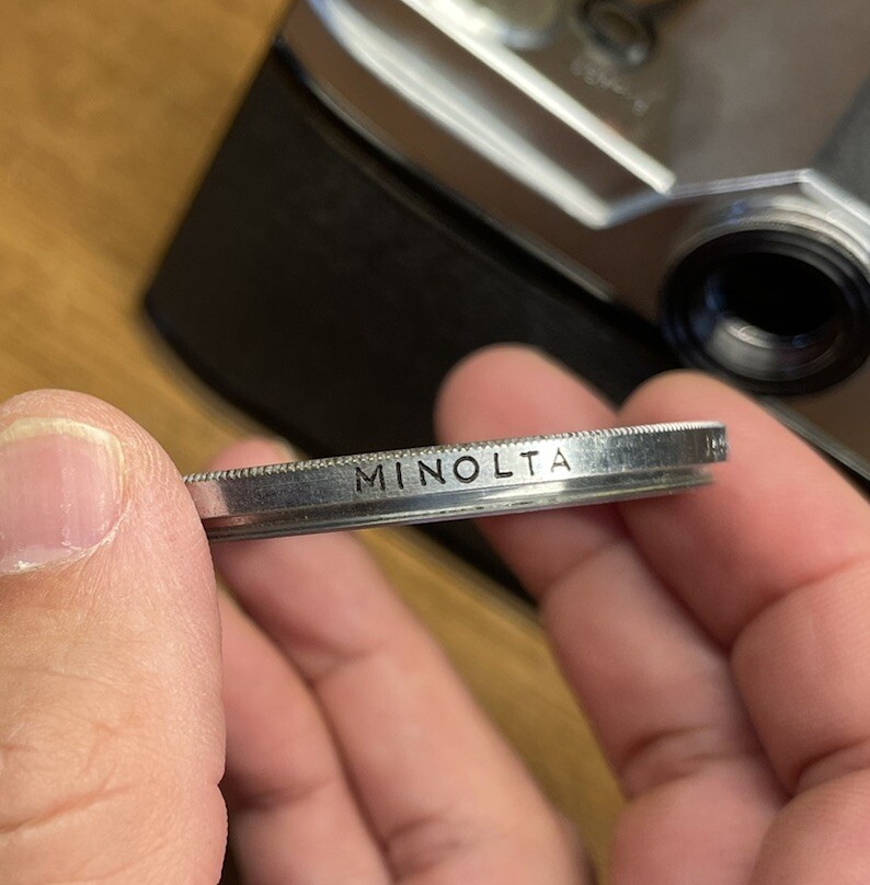 *Rare Early Model : Near Mint* Minolta SR-3 Film Camera Auto Rokkor 55mm F/1.8