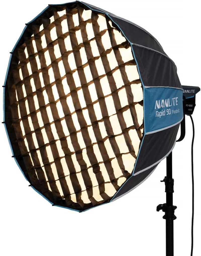 SB-RP-90/120 Rapid Parabolic Softbox 90–120 Cm for Bowens Mount – Deep Parabolic