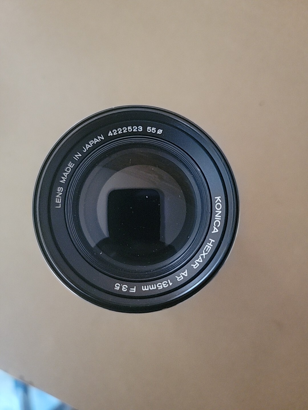 Konica Hexar AR 135mm f3.5 Manual Focus Telephoto Prime Lens