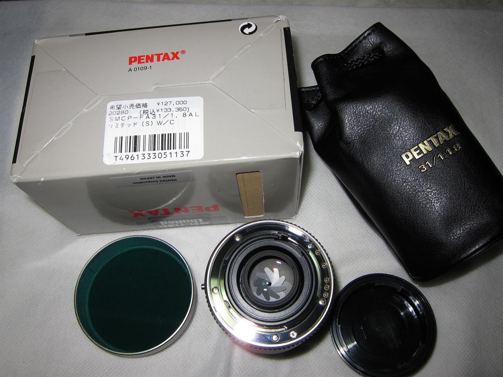 SMC Pentax FA 31mm 1:1.8 AL LIMITED Silver… Pentax KAF Mount.. Made in JAPAN