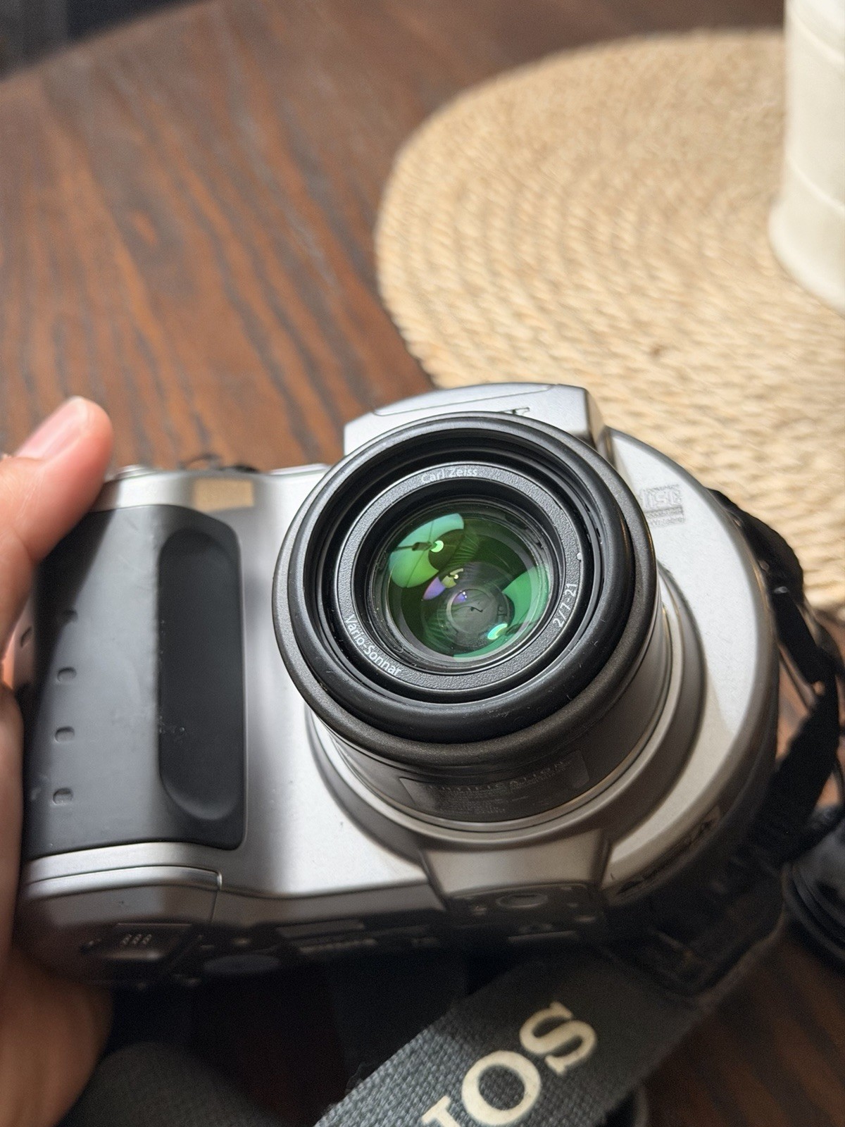 Sony Mavica MVC-CD400 4.0MP Digital Camera – Black Silver TESTED WORKS