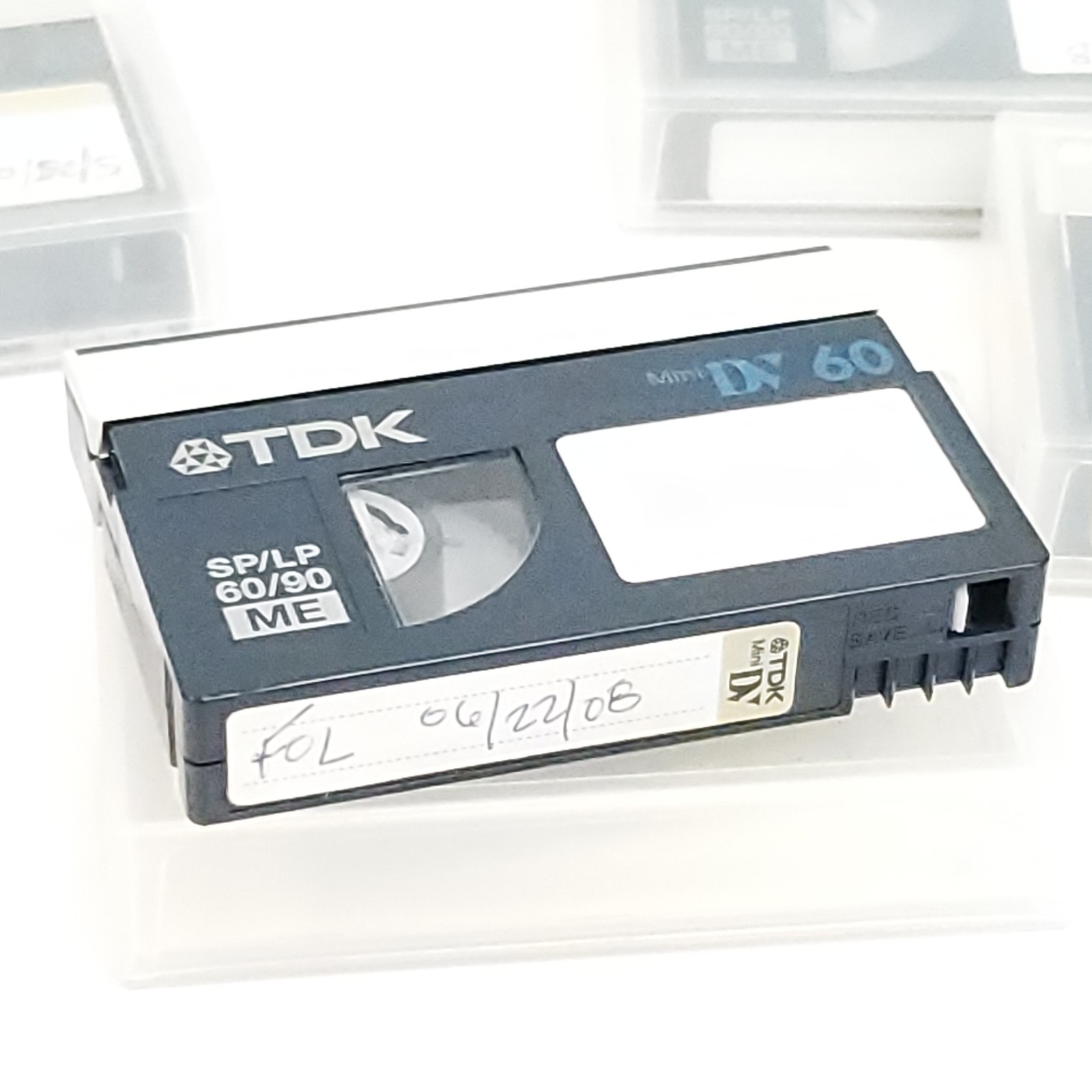 LOT of 60 TDK Mini DV Digital Video Cassette Tapes DVM60 SP/LP 60/90 ME