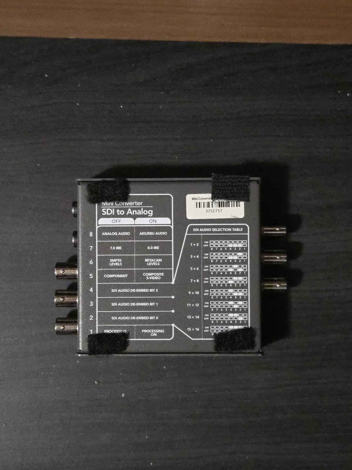 Blackmagic Design Mini Convertor SDI to ANALOG Tested And Working
