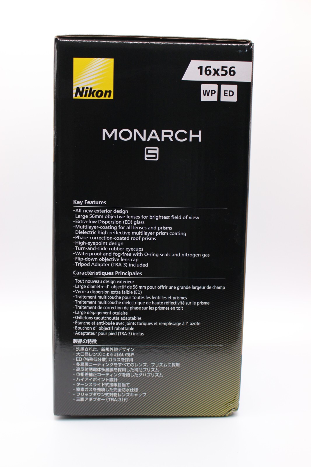 Nikon Monarch 5 16×56 Dach Prism Type Waterproof Binocular Mona516X56 Black