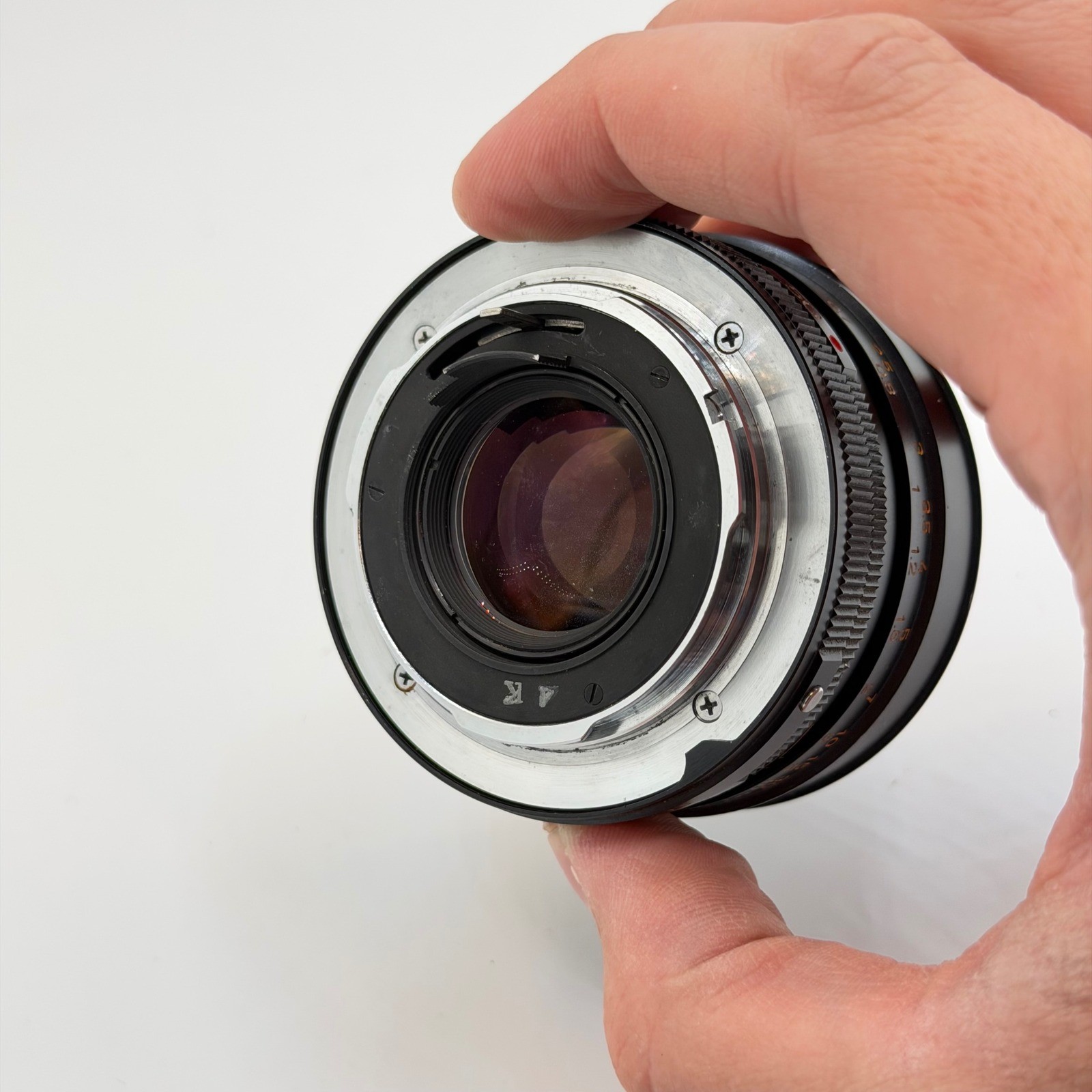 Konica Hexanon AR 50mm f1.7 Vintage Prime Lens for AR Mount – As Is Fungus