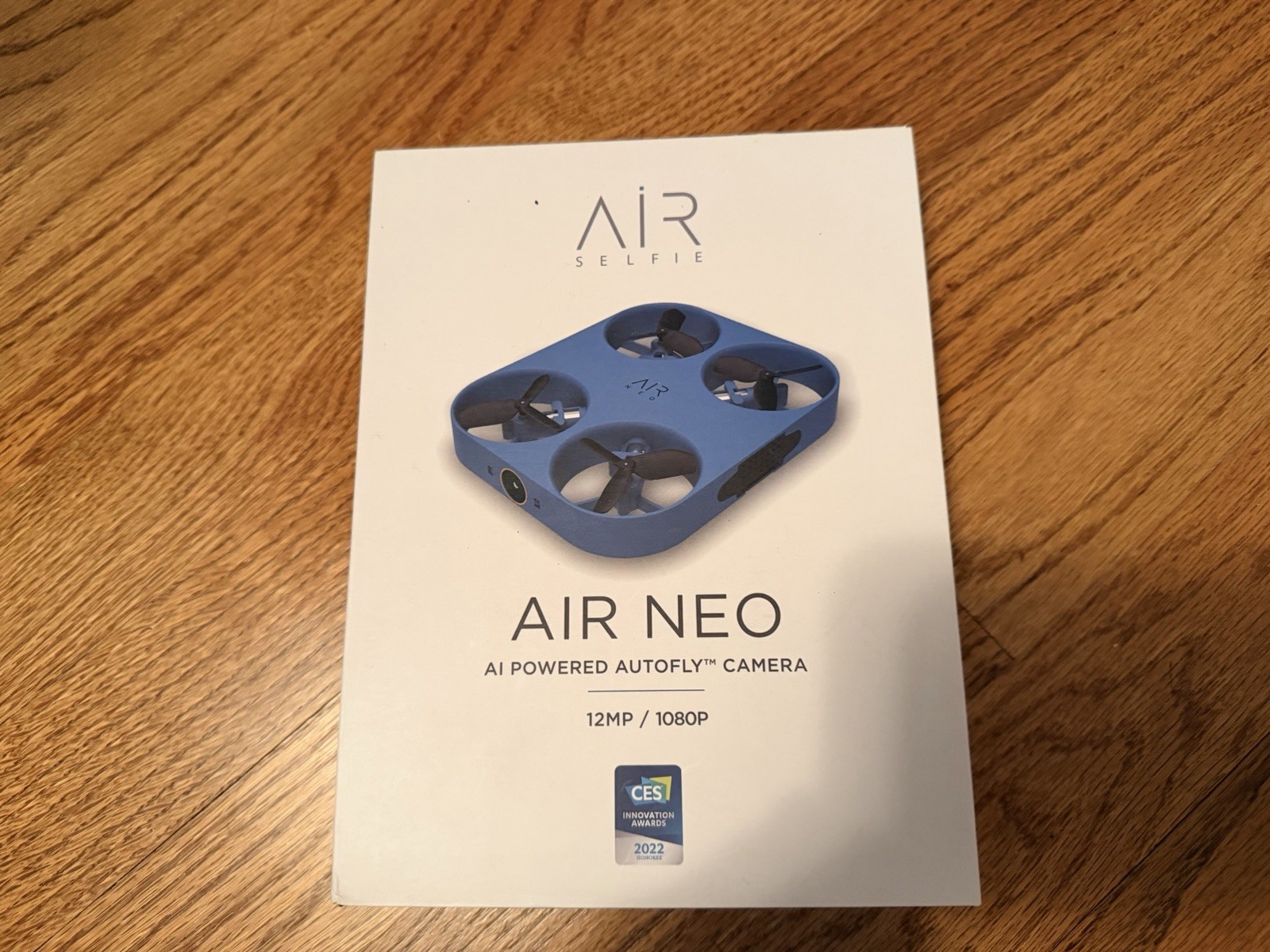 AirSelfie Air Neo Blue Pocket Drone 12mp with 5000mAh Powerbank