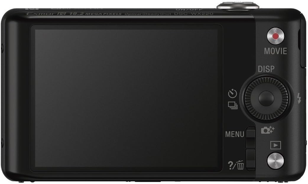 Sony Cyber-Shot DSC-WX220 Digital Camera 18.2 MP 10x Optical Zoom w/ Accessories