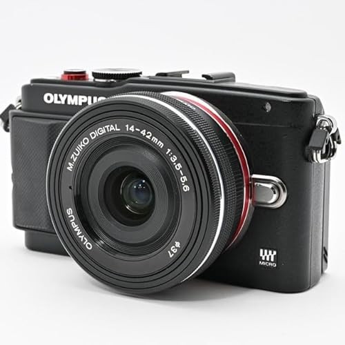 Olympus PEN Lite E-PL7 White 16.1MP Digital Camera + 14-42mm Lens Kit