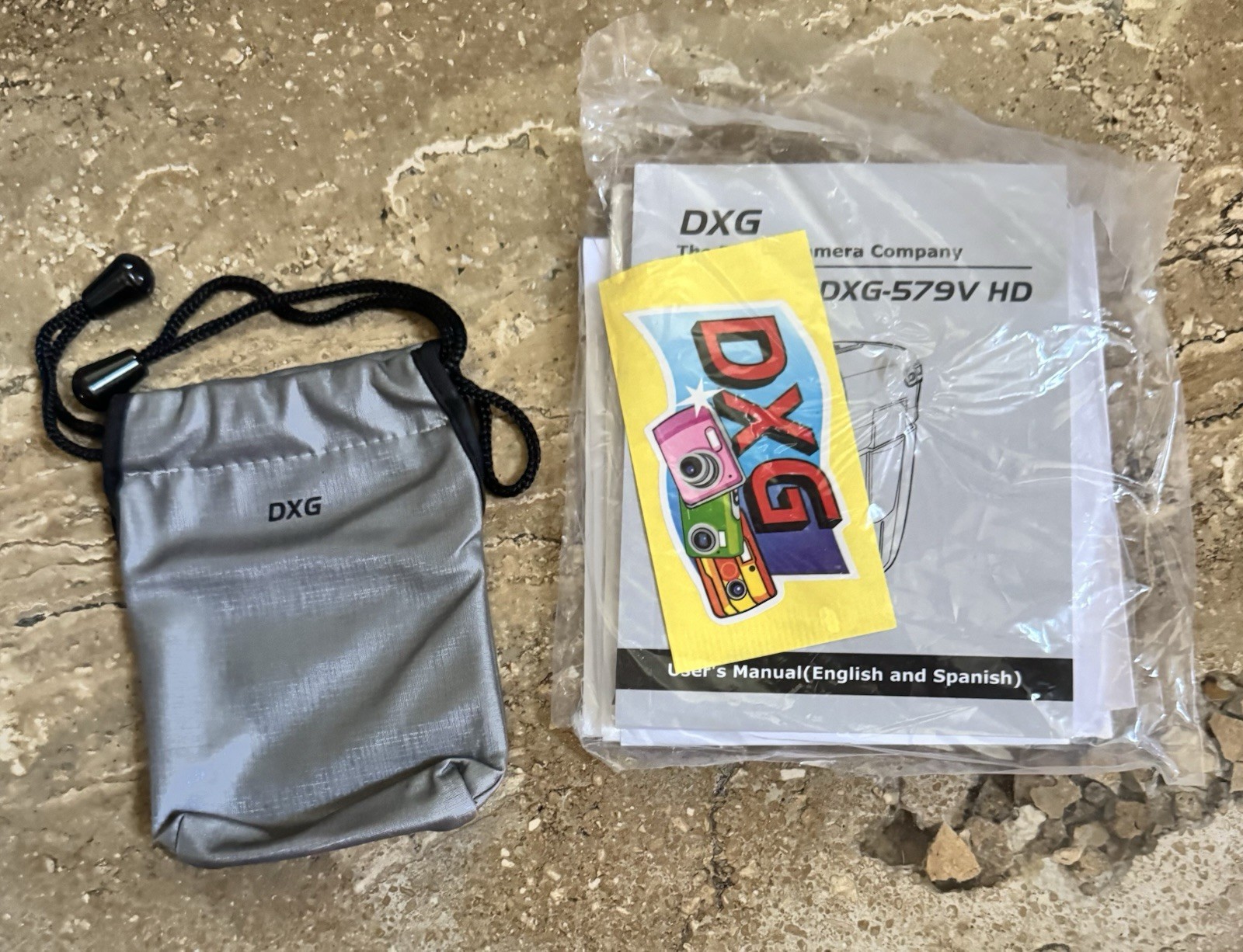 Digital Camera DXG-579V HD Video Camera Silver 8.0 MP , 4x Zoom Open Box