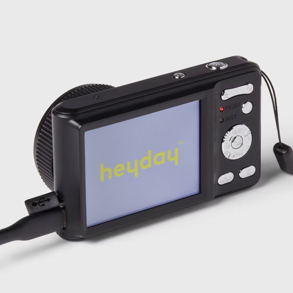 8MP 4K Digital Camera – heyday Black