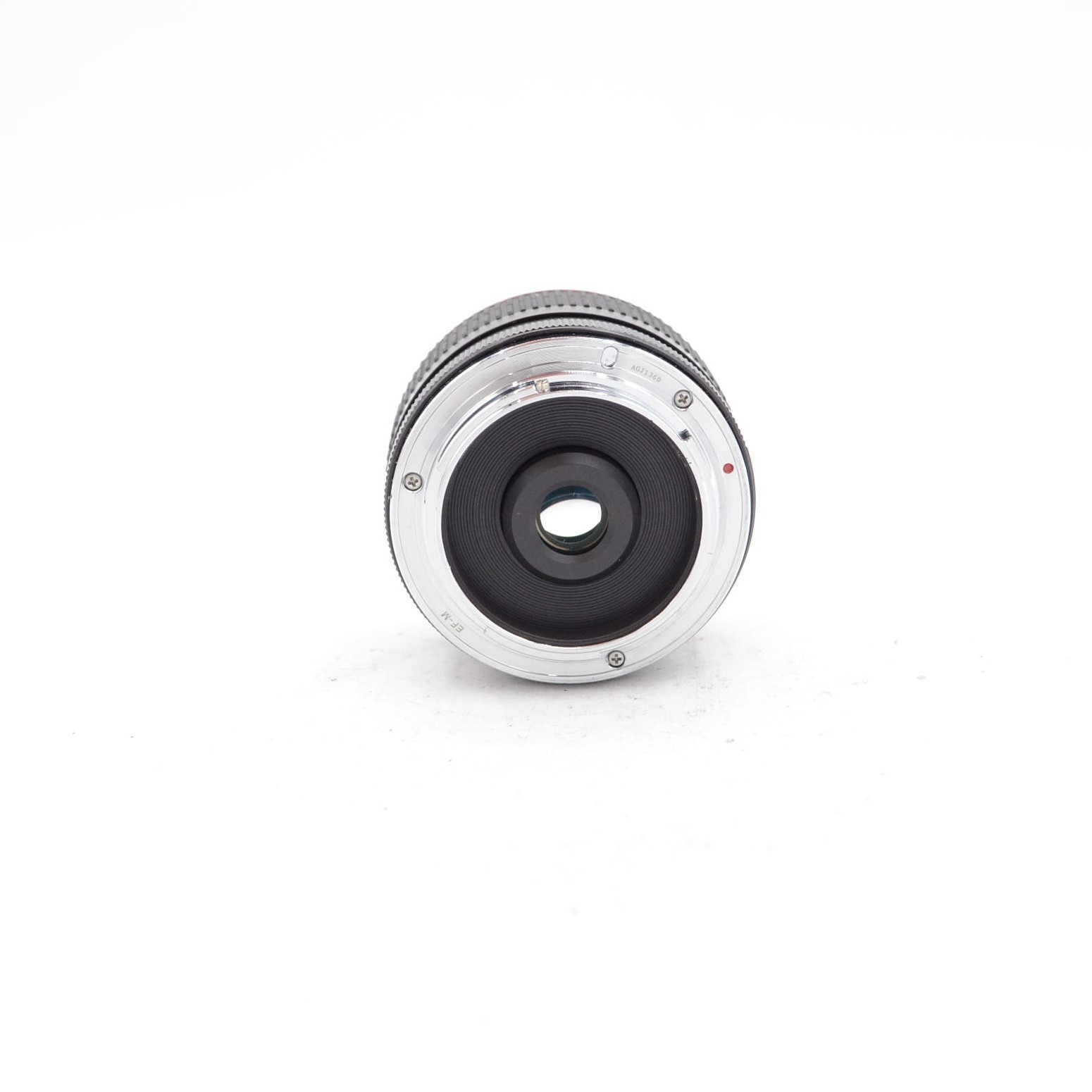 Opteka 6.5mm f/2 fisheye lens for Canon EOS M Mount, with Caps