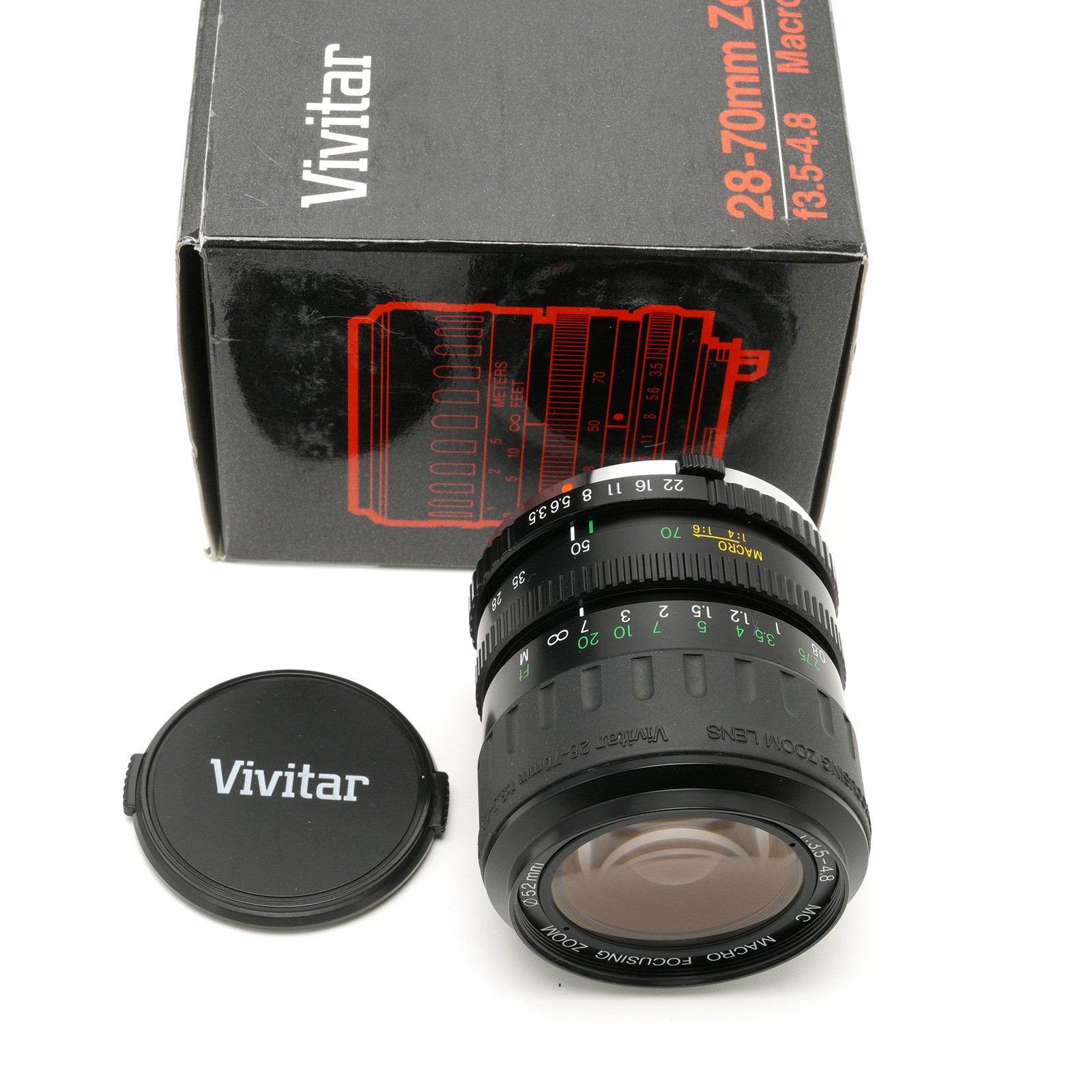 Vivitar 28-70mm f/3.5-4.8 MC Macro Lens Olympus OM