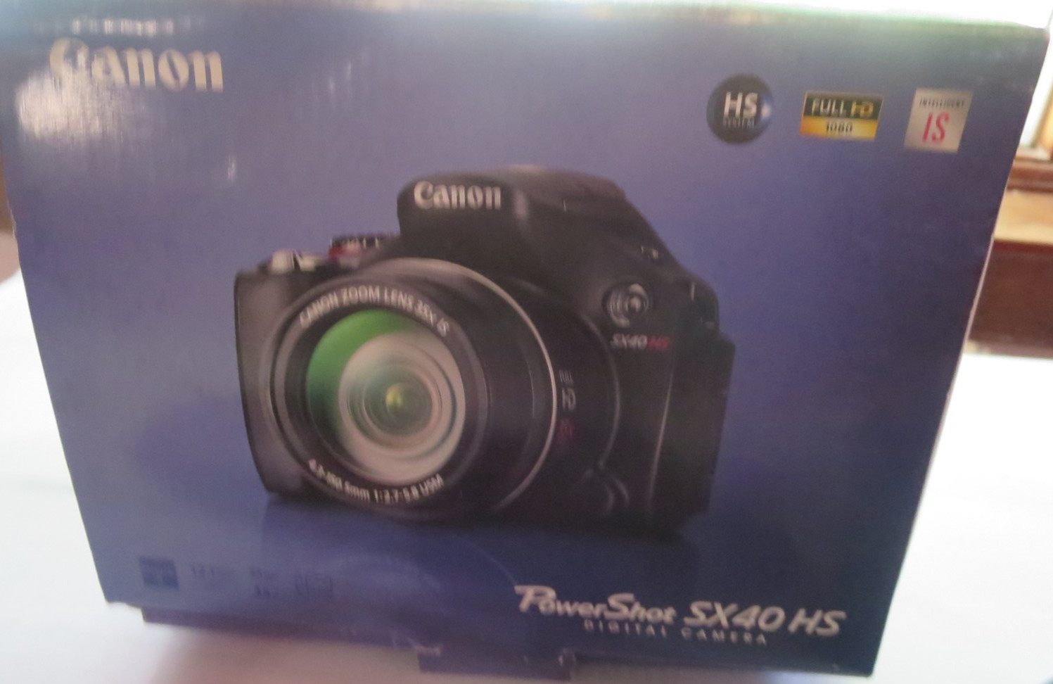 Canon PowerShot SX40 HS Bridge Camera 12.1MP 35x Optical Zoom # 2088 uuuu