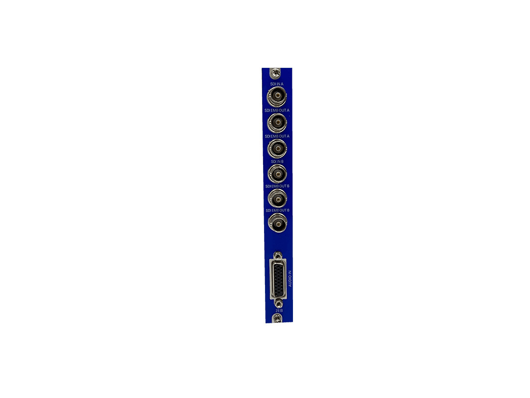 AXON 2EB24 Dual 4 channel analog audio embedder with BPL12 back