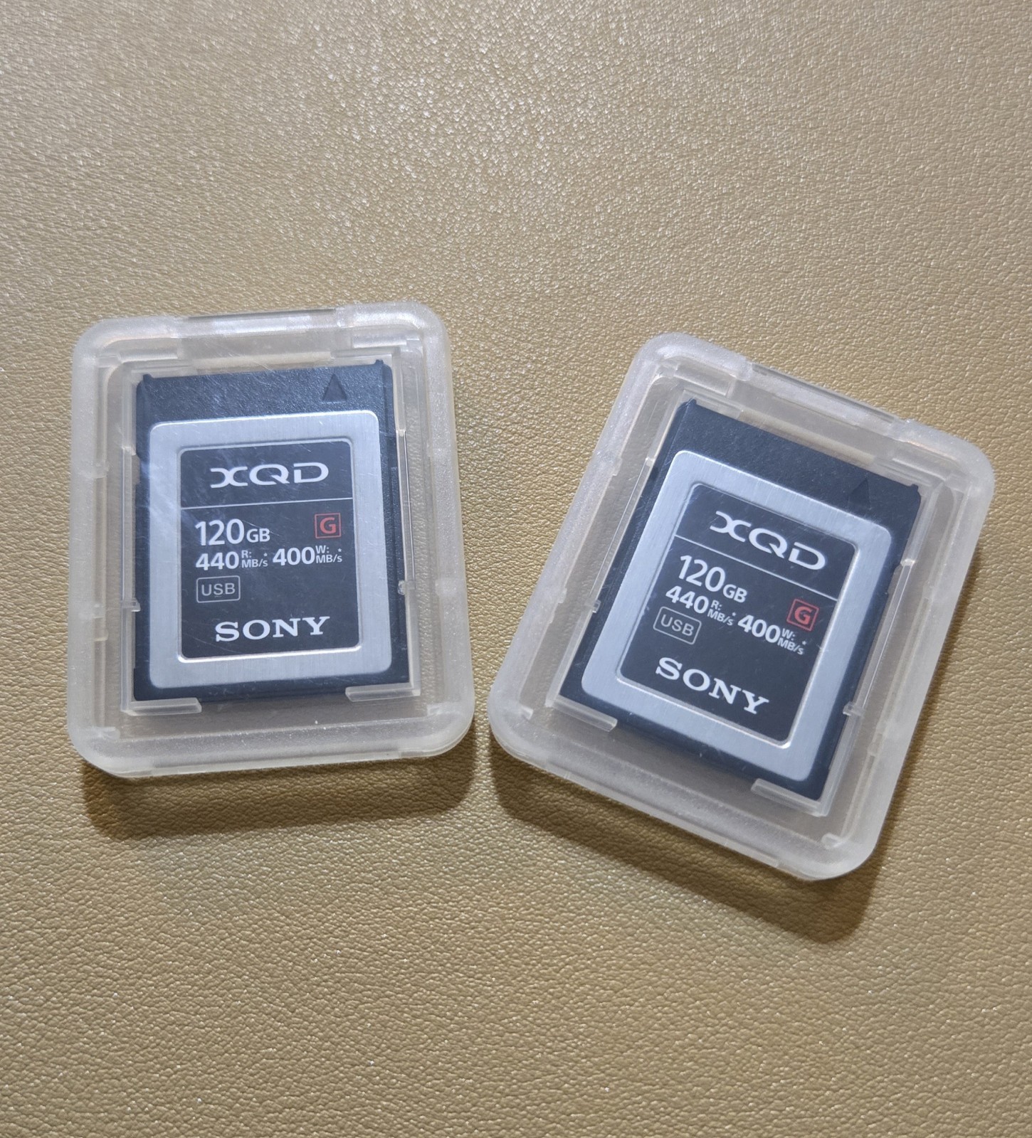 Sony XQD G Series 120GB Memory Card – 440MB/s – Open Box – Fast Shipping