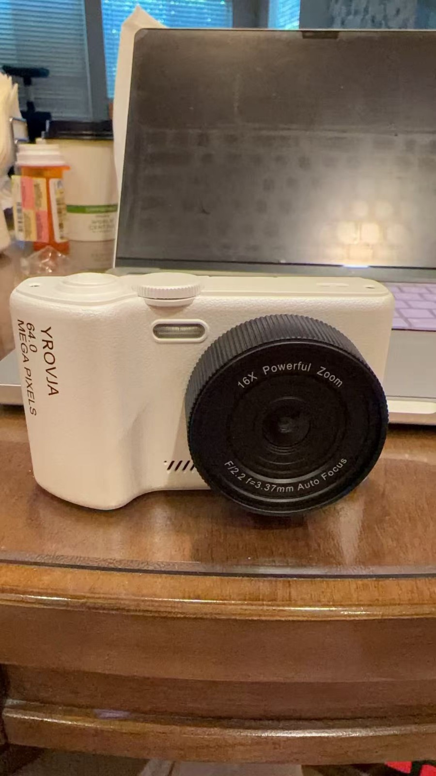 4K WiFi Digital Video Loop Recording Camera 64MP Auto-focus Photography Vlogging