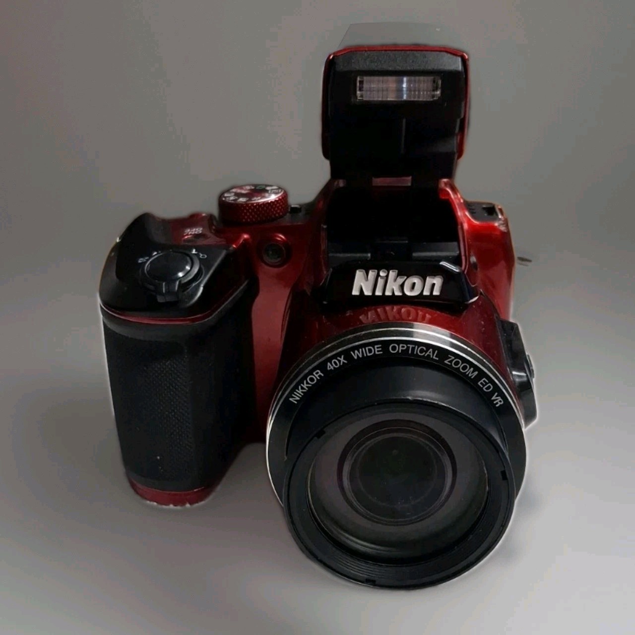 Nikon COOLPIX B500 Bridge Camera 40x Optical Zoom Wi-Fi NFC Red