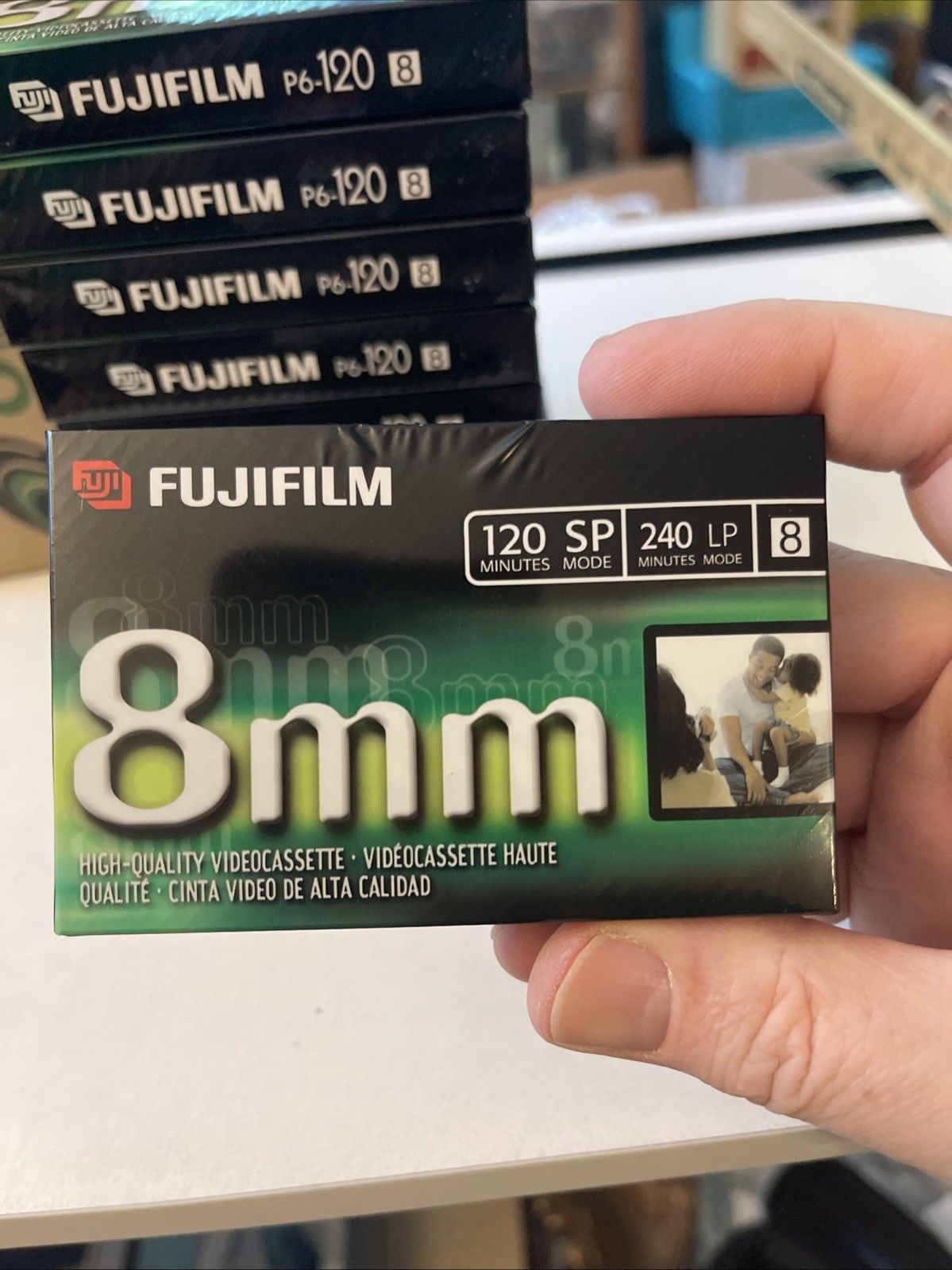 Fuji Film 8mm High Quality Video Cassettes 120 Min Pack Of: 10