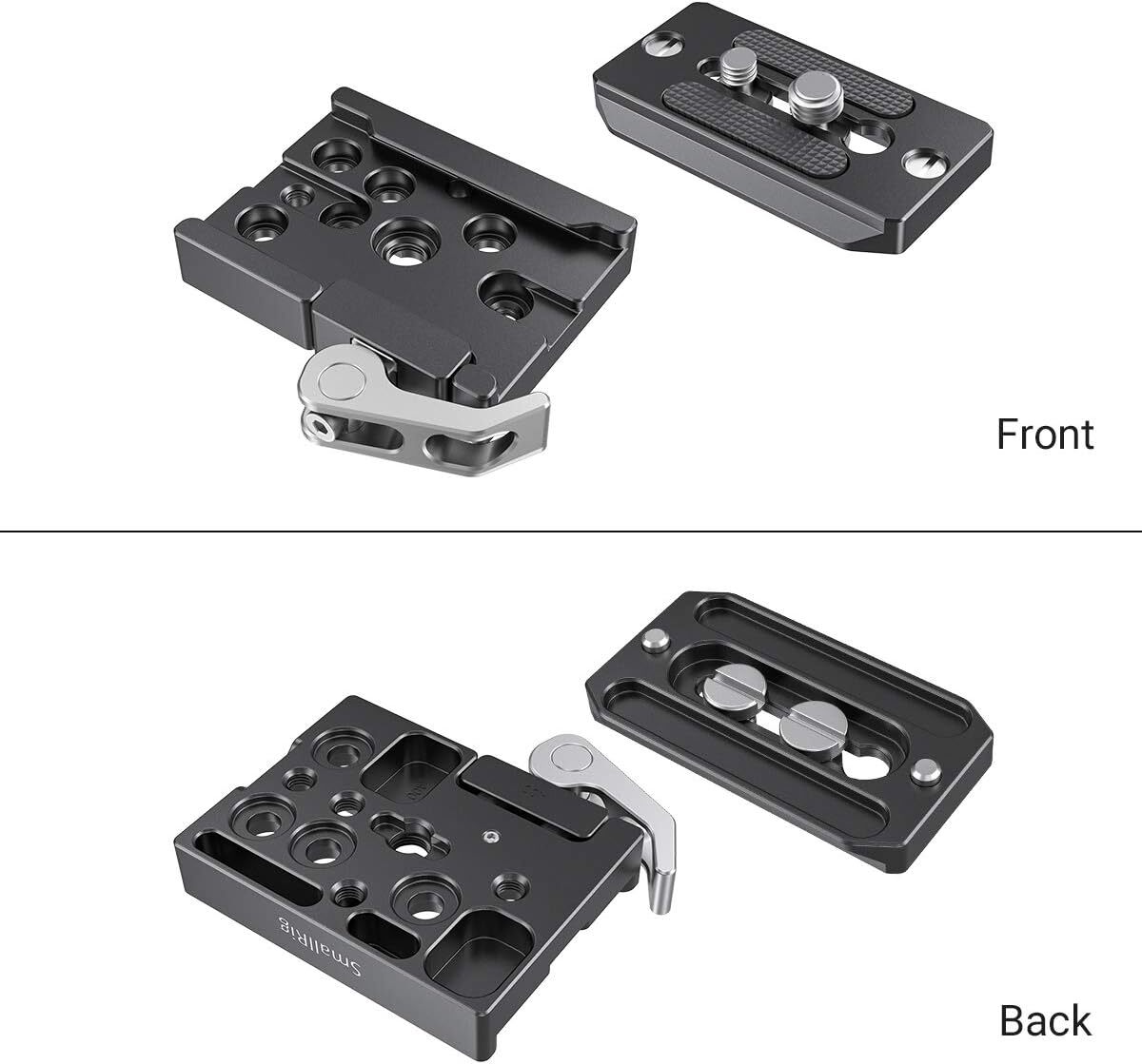 SmallRig Tripod Quick Release Plate for Arca Swiss ,Arca Type Clamp and Plate