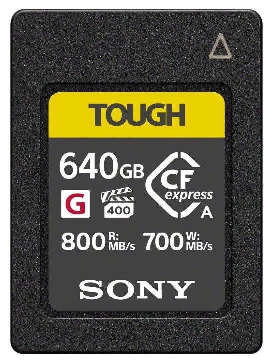 Sony CFexpress Type A Memory Card 640GB