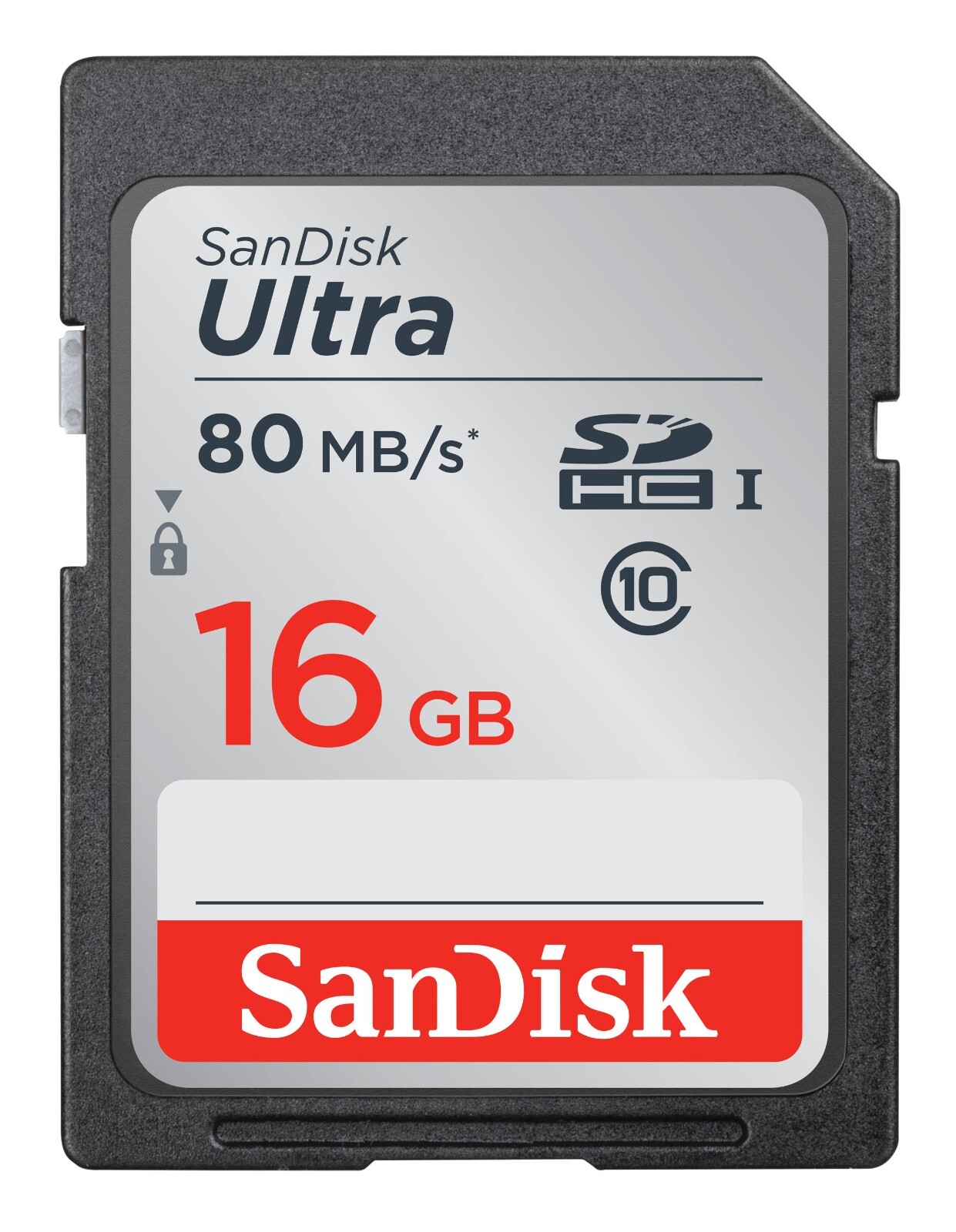 SanDisk Ultra 16GB 80MB/s SD SDHC SDSDUNB Camera Card 16 GB