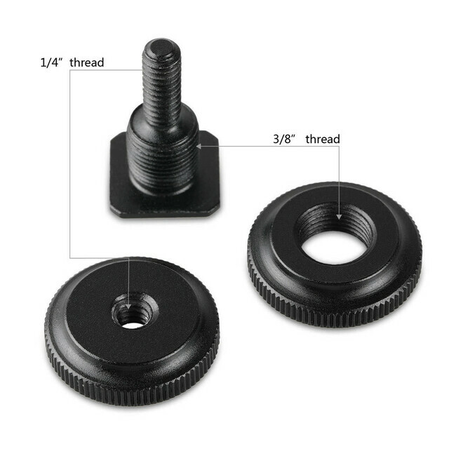 SmallRig Shoe Mount Adapter with 1/4 Thread for Tripod Camera Cold Shoe-US