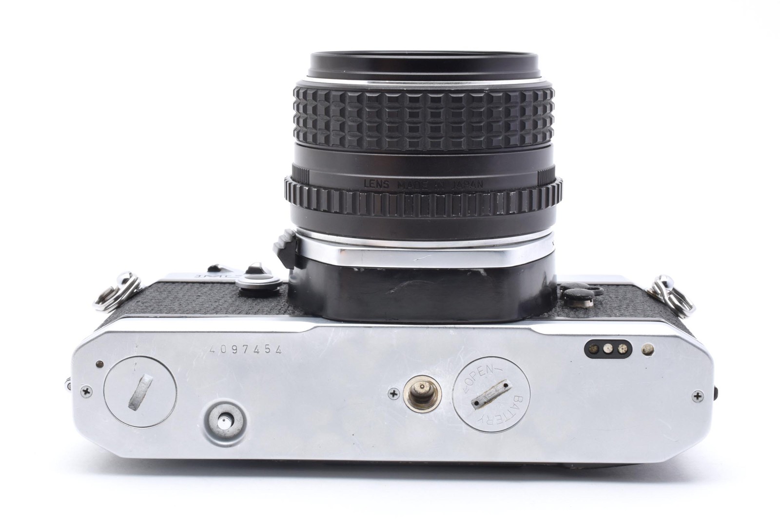 Pentax MX Silver 35mm SLR Film Camera PENTAX-M 50mm f/1.4 MF Prime Lens JAPAN