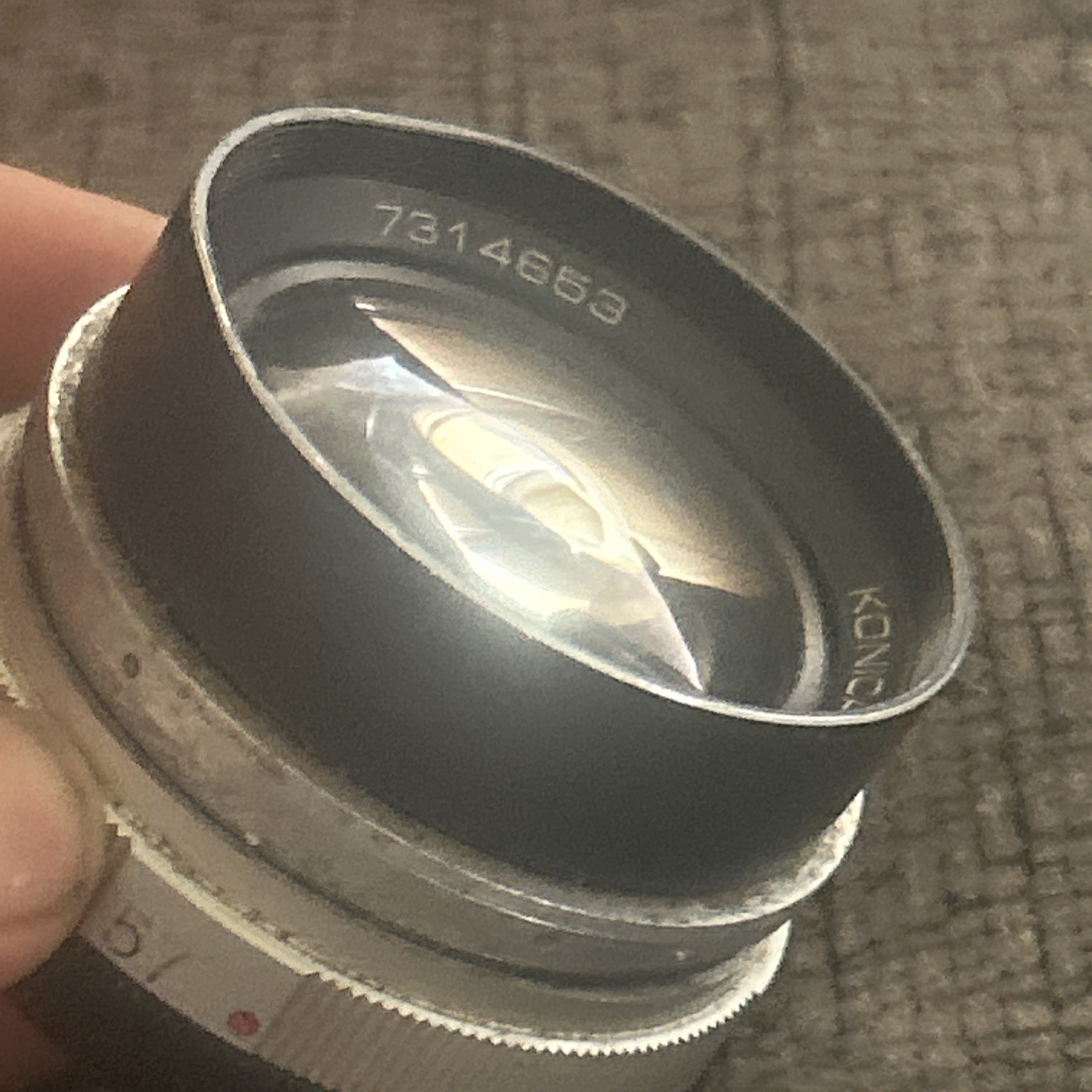 Konica 57mm f/1.4 Hexanon EE AR Mount Lens *USED*