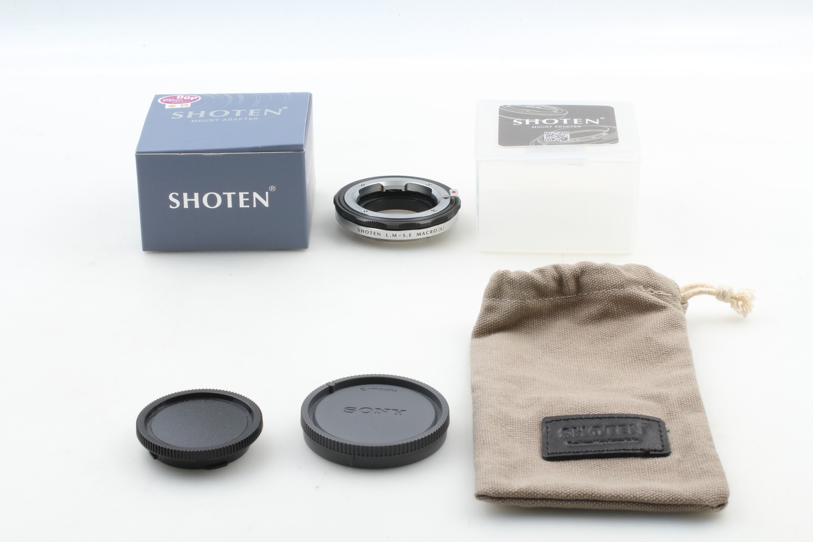 [Almost Unused] SHOTEN LM-SE Macro Adapter Leica M Lens to Sony E Mount JAPAN
