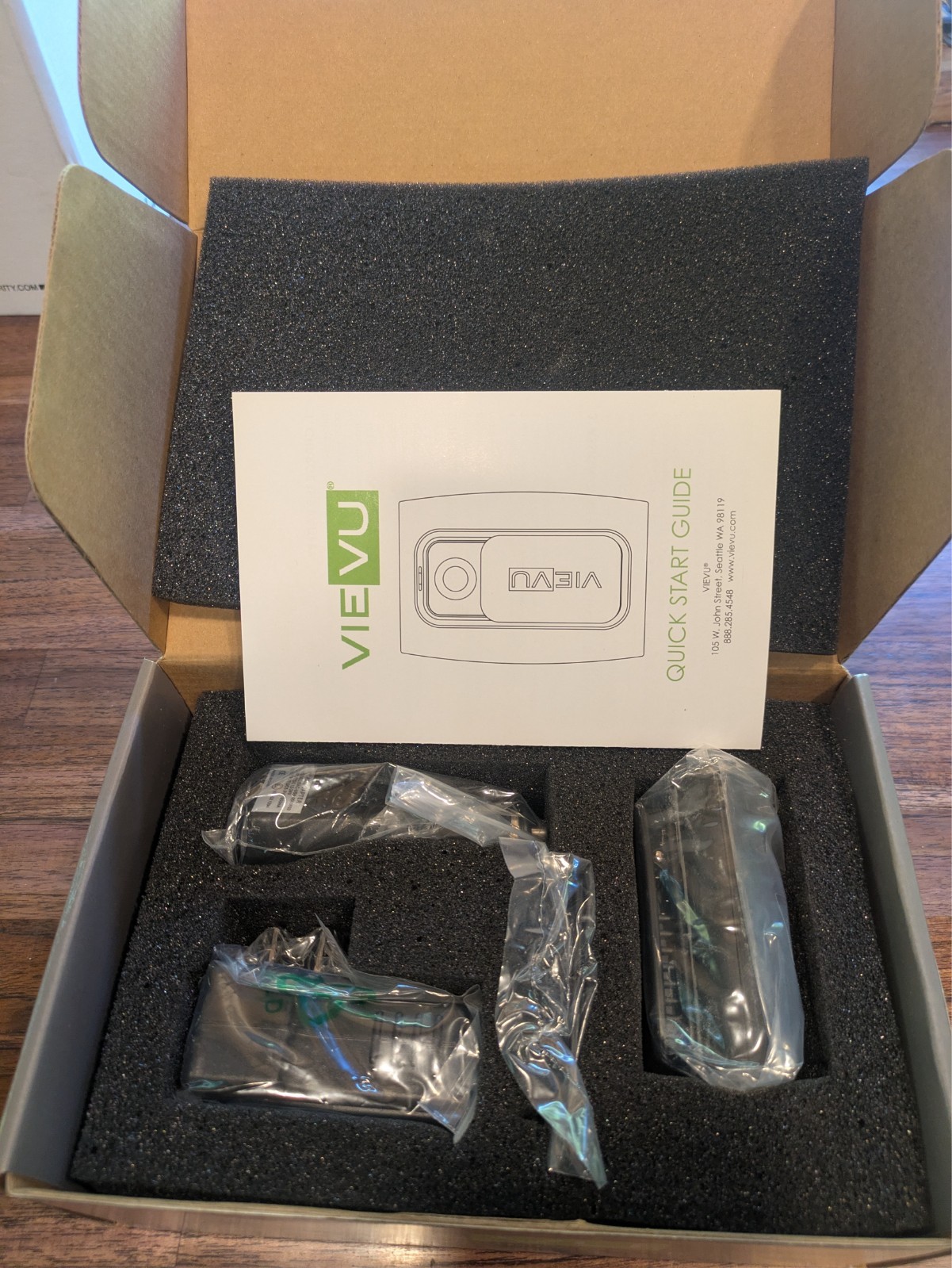 VIEVU PVR-LE2G LE2 Body Worn Camera New In Box Old Stock USB Cable Included
