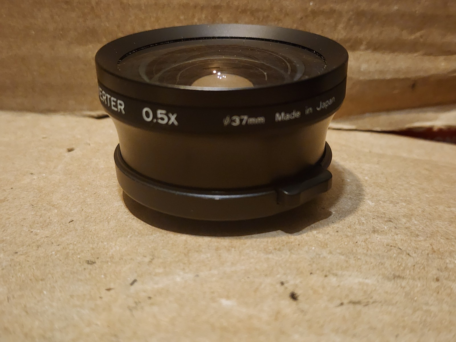 Tiffen Snap-on Conversion Lens 0.5x 37mm Suver-Wide Angle Converter Japan Made