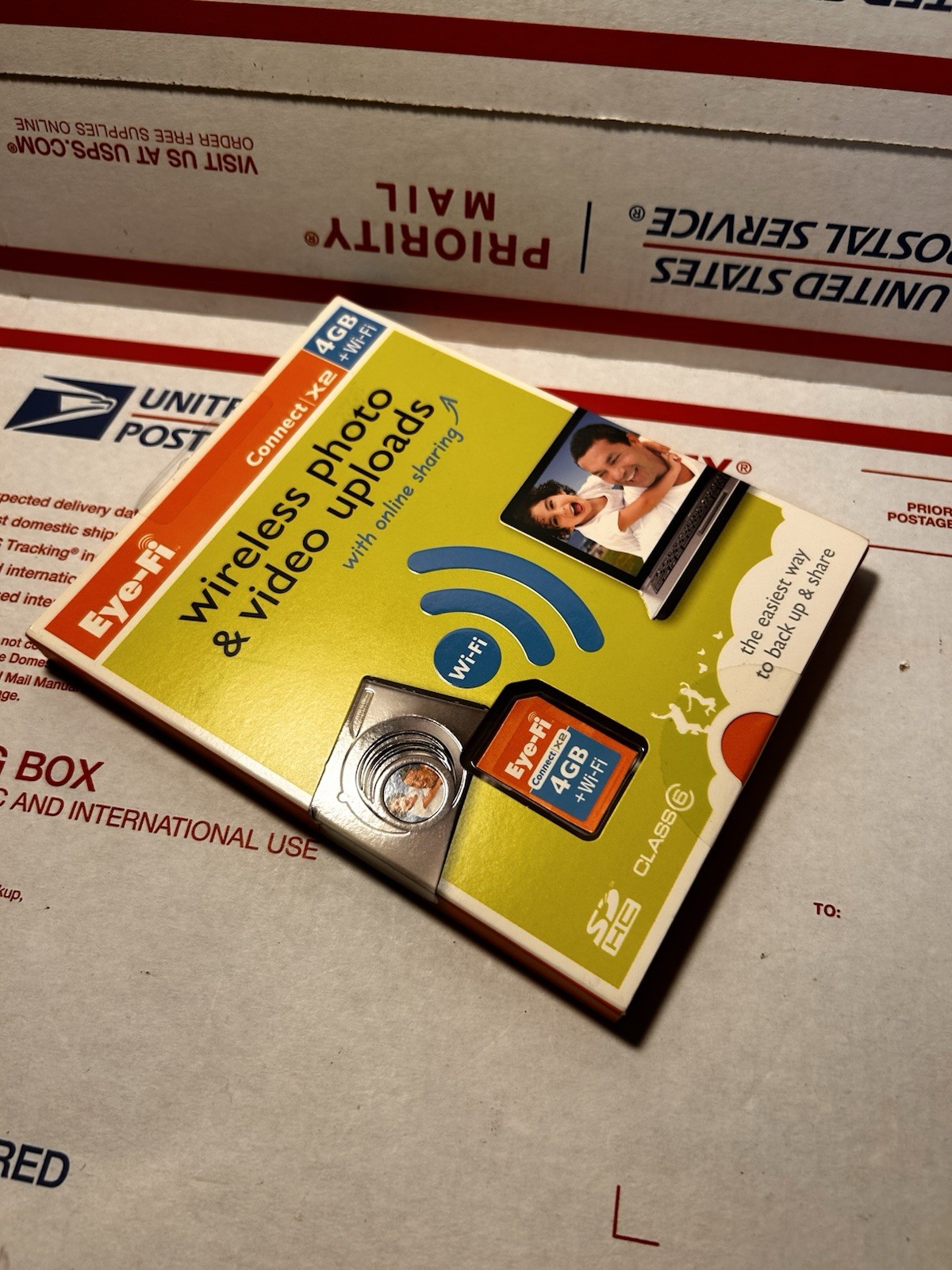 Eye-Fi Wireless Connect X2 4GB Class 6 SDHC Card EYE-FI-4CN SD WiFi – NEW SEALED