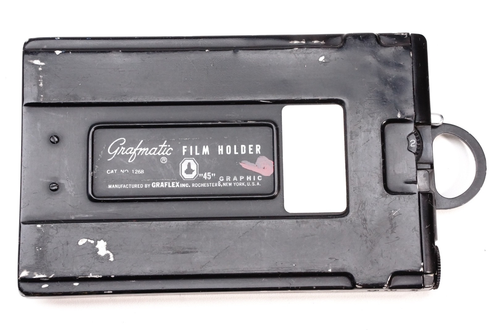 Graflex Grafmatic 4×5 Film Holder Graphic with 6 Septums