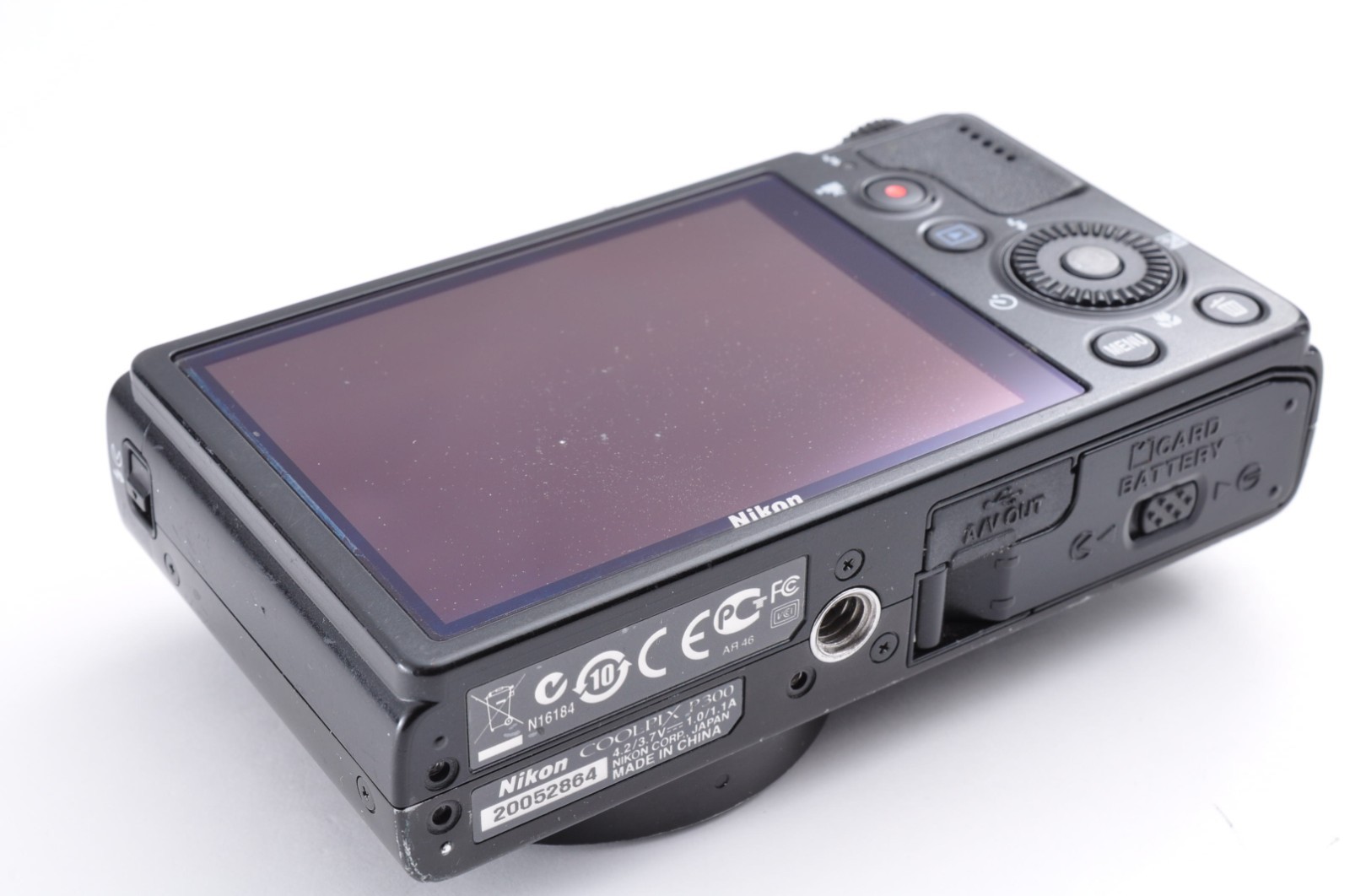 Nikon COOLPIX P300 Black 12.2MP 4.2x Zoom Digital Camera from Japan