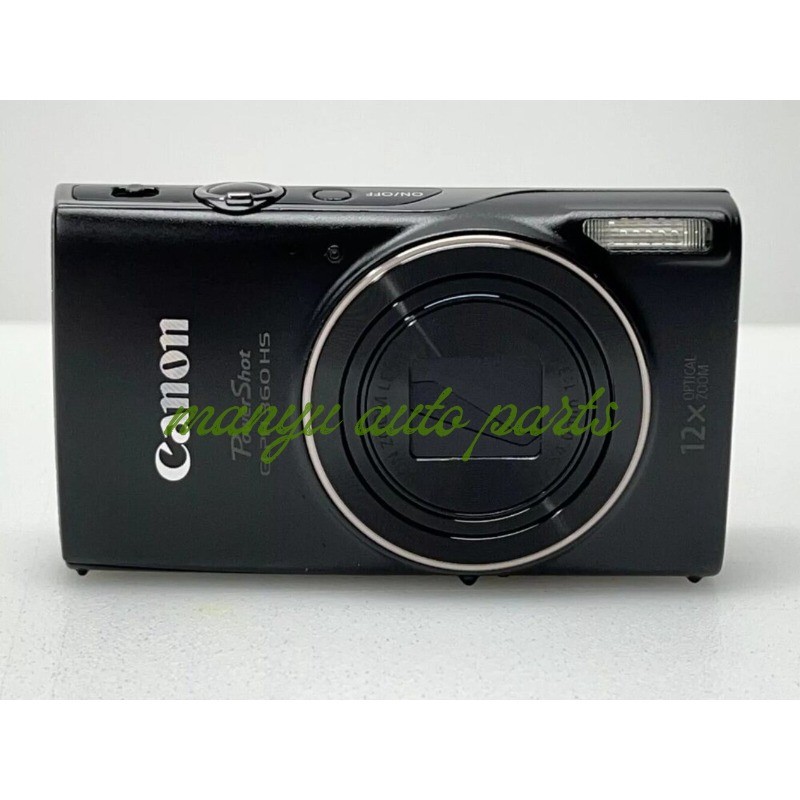 Canon PowerShot ELPH 360 HS/ IXUS 285 12X Optical Zoom Digital Camera Black