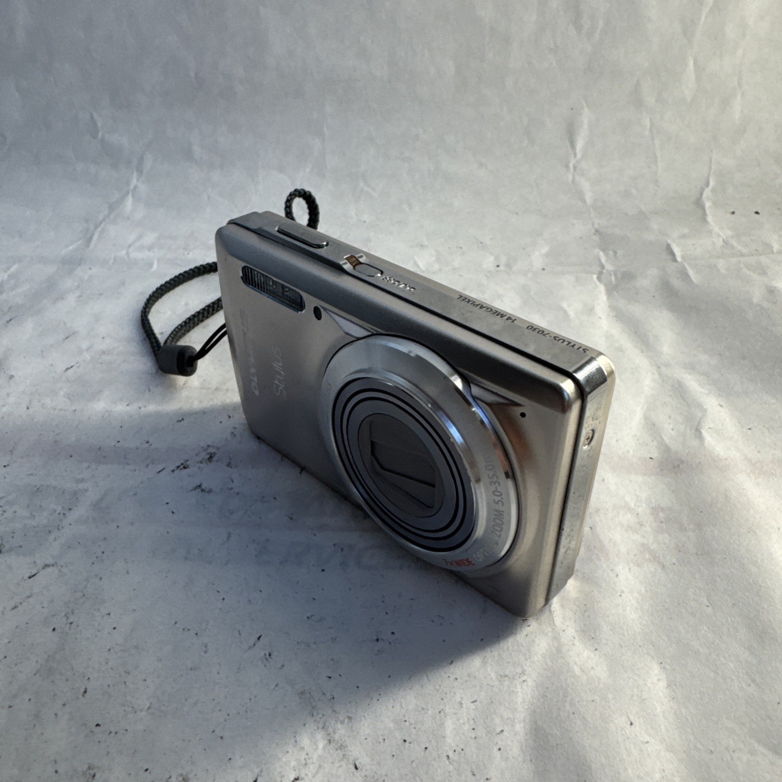 Olympus Stylus mju 7030 14MP Digital Camera Tested w Battery Compact – Tested!