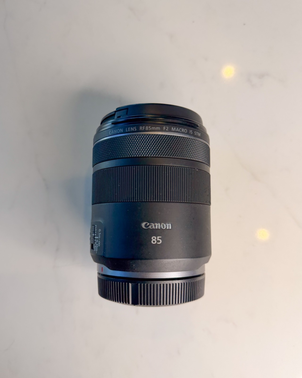 Canon RF 85mm f/2 Macro IS STM Medium Telephoto Lens
