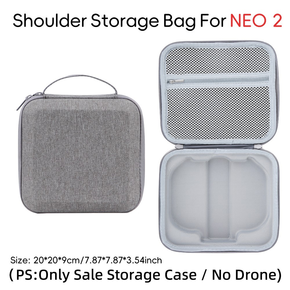 For DJI Neo 2 Nylon Carrying Case Simple Design Dustproof Storage Bag Organizer