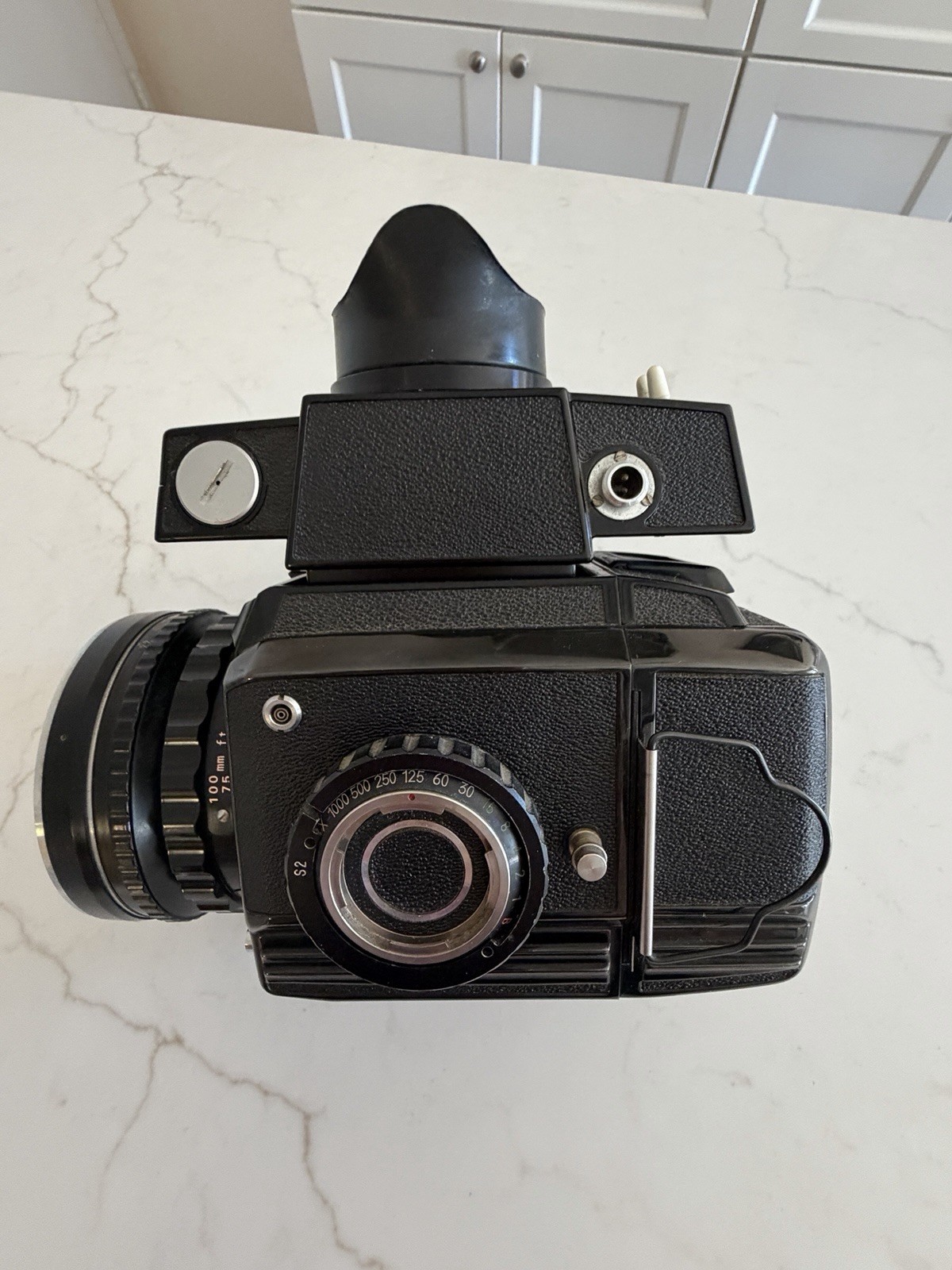 Zenza Bronica Film Camera Nikkor-H 1:35 Nippon Kogaku Lens 77998 JAPAN – Estate