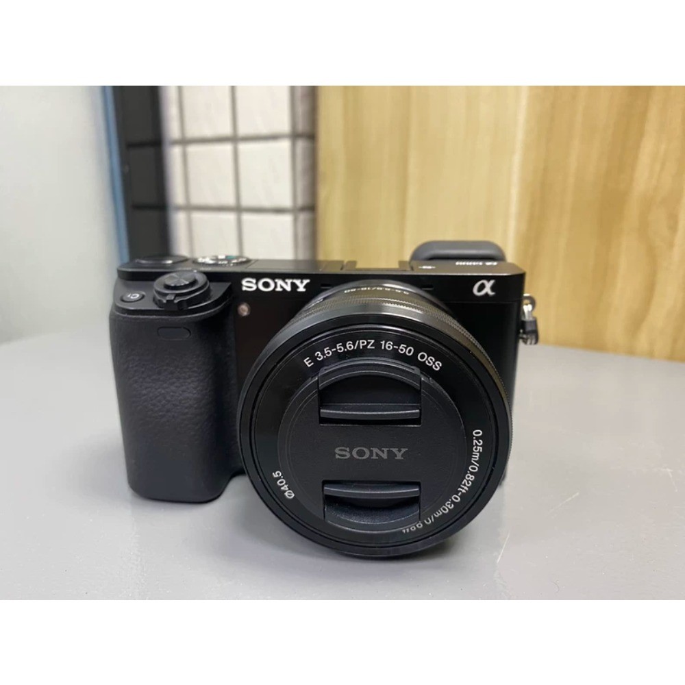 Sony Alpha A6000 Mirrorless Digital Camera w/16-50mm Lens with Accessories Black