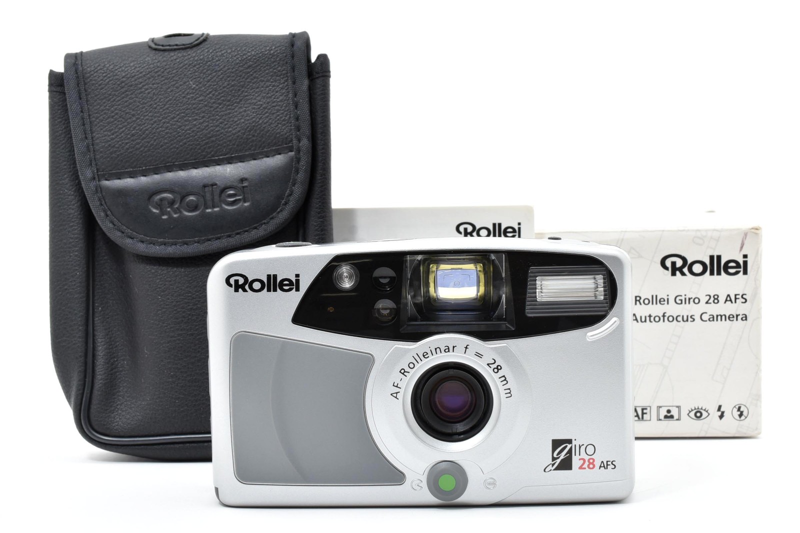 [Almost Unused /Box] Rollei Giro 28 AFS Point & Shoot Film Camera from JAPAN