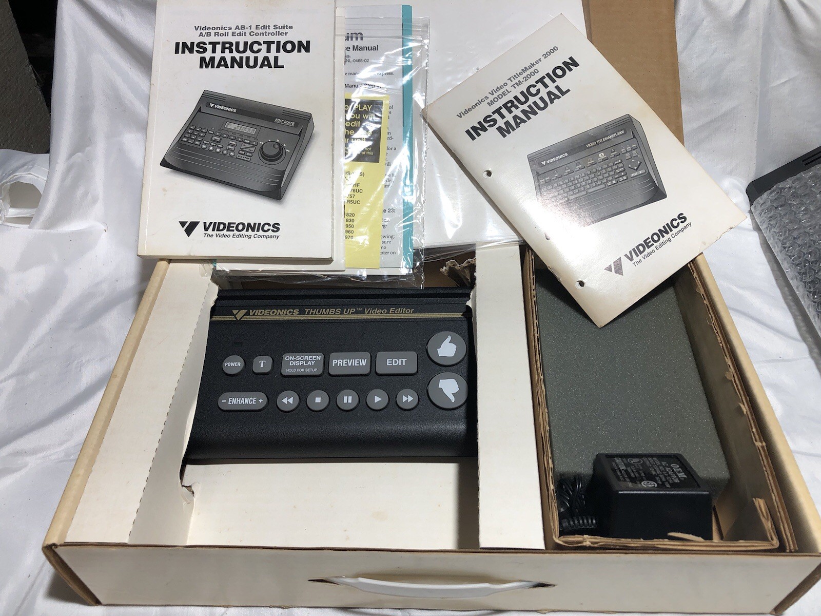 Videonics Editing Equipment