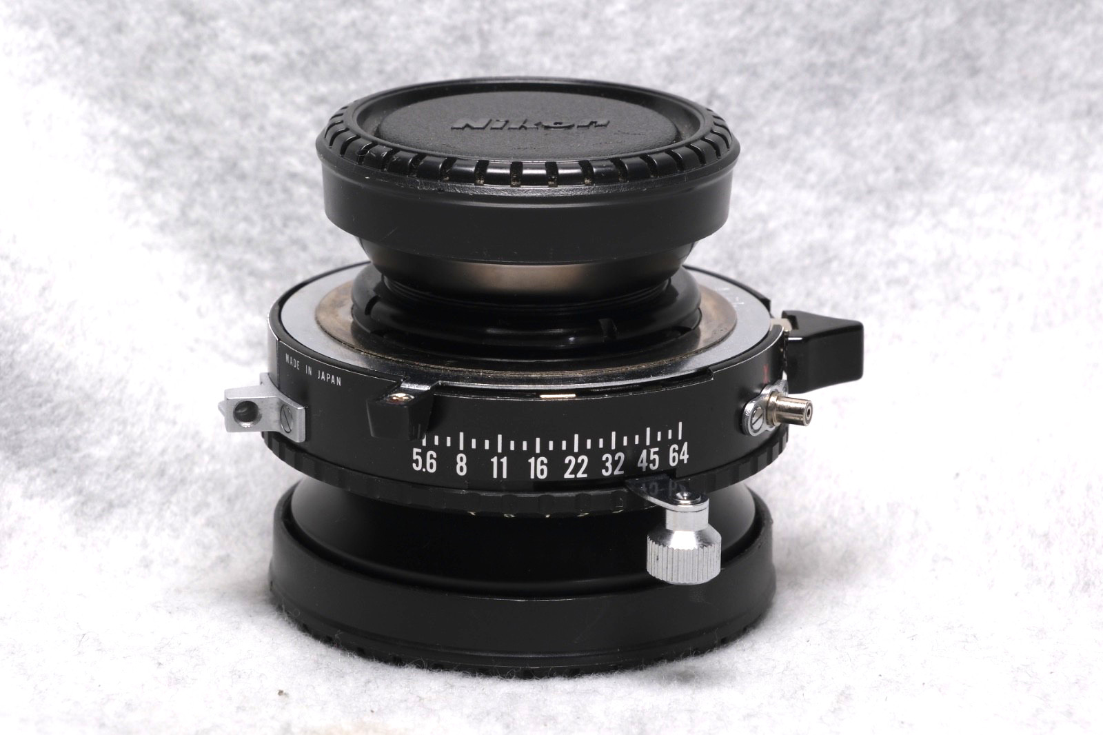 Nikkor 150mm-W f/5.6 Lens in Copal 0 Shutter. PRISTINE GLASS & SHUTTER