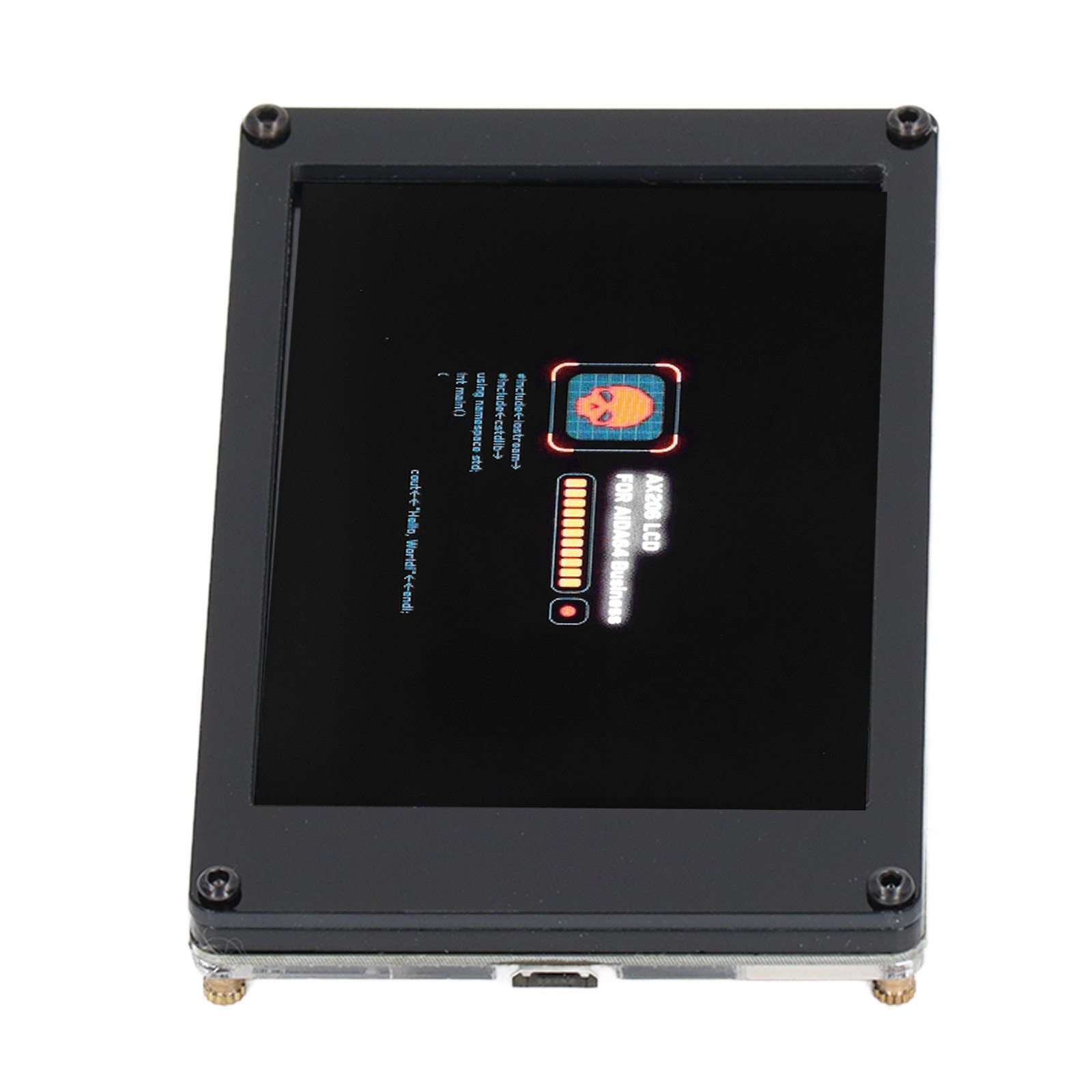 3.5in IPS Monitor Subscreen LCD Display Screen With USB Power Cable Support New