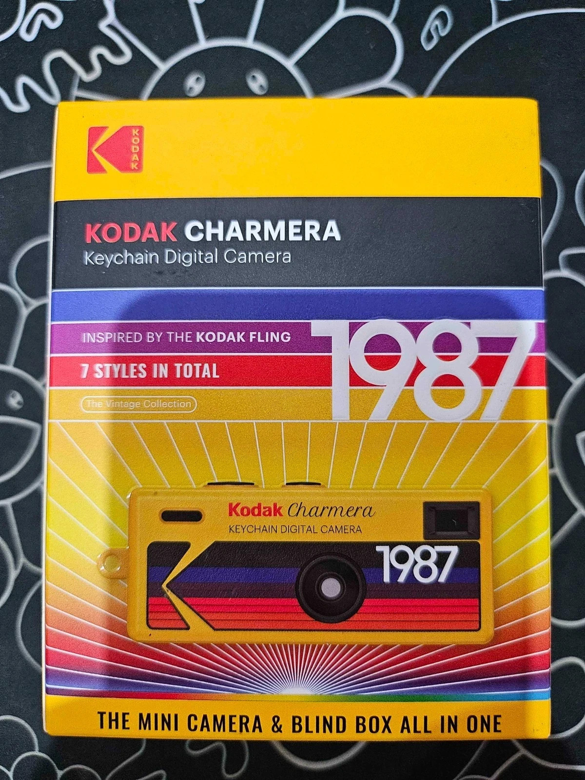 Kodak Charmera Keychain Blind Box Single Box LIMITED RARE COLLECTIBLE *IN HAND*