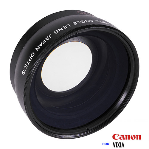 PRO HD WIDE ANGLE LENS + MACRO ATTACHMENT + LENS HOOD FOR CANON VIXIA HF-R800