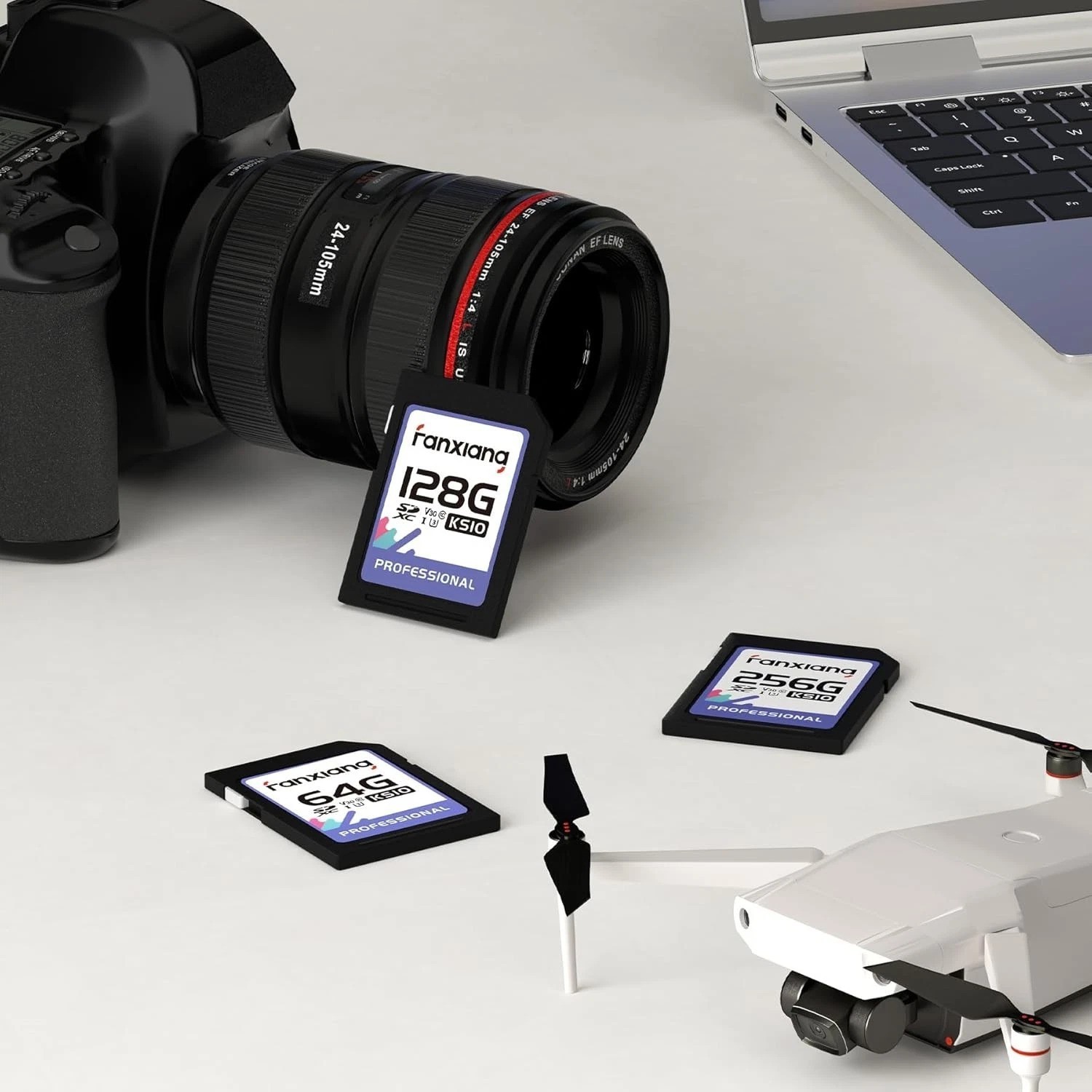 128GB SDXC Memory Card SD Card, UHS-I, C10, U3, V30, Full-HD & 4K Video, Up t…