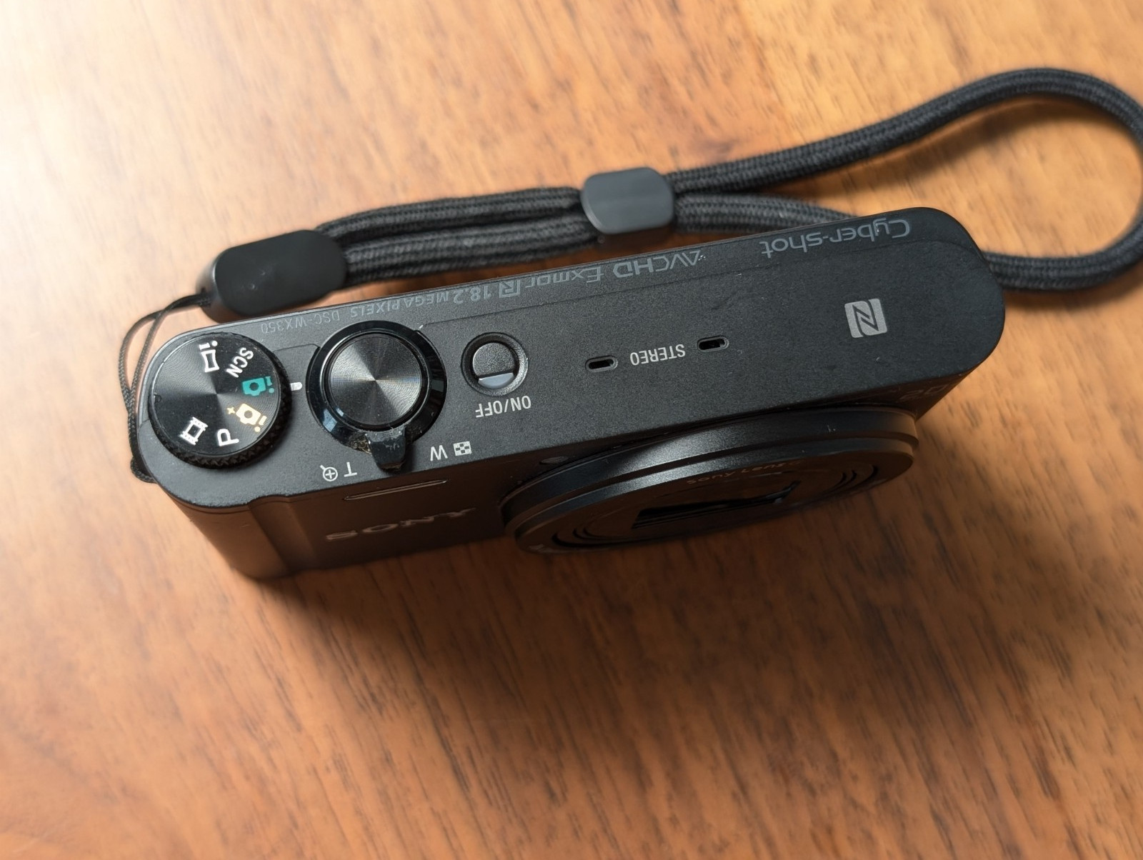 English OK Excellent Sony Cyber-shot DSC-WX350 18.2 MP 20x Digital Camera Japan